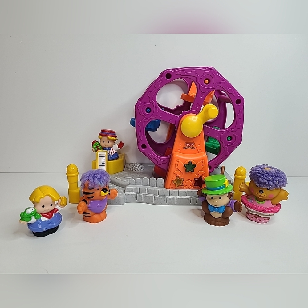Fisher Price Little People Carnival Amusement Park Ferris Wheel